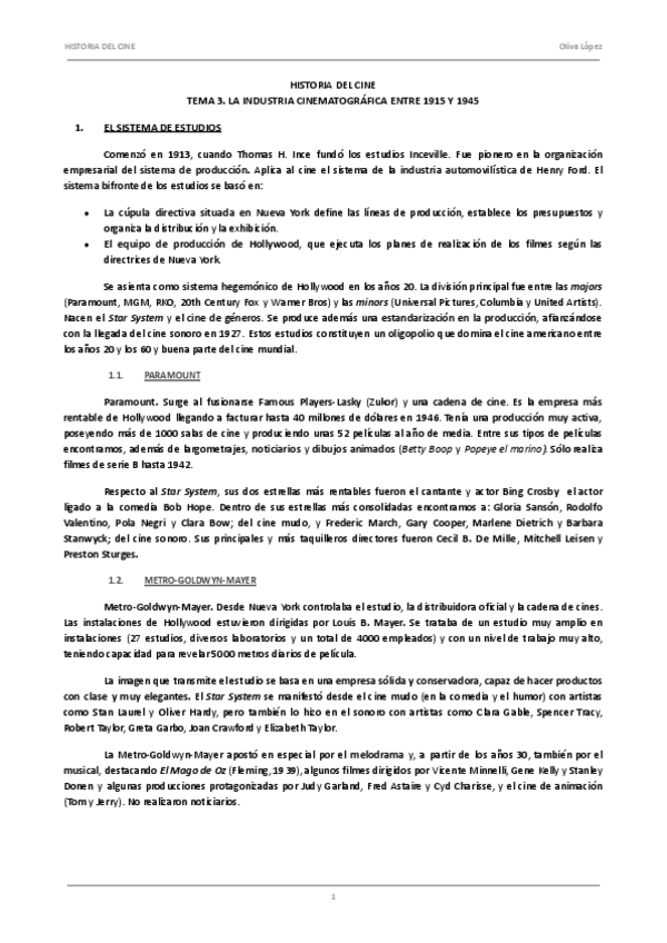 Miniatura del documento Tema 3. La industria cinematográfica entre 1915 y 1945.pdf