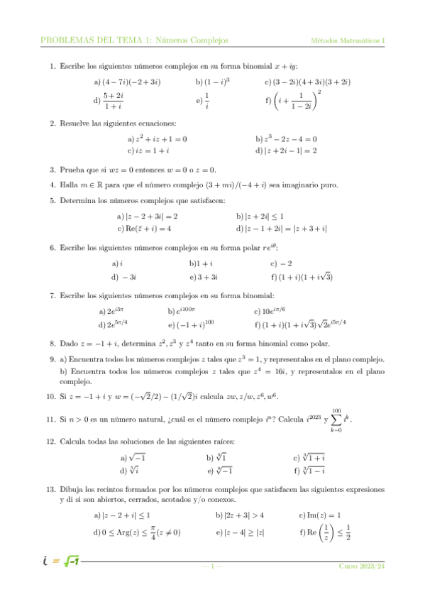 Miniatura del documento Ejercicios-tema-1-complejos.pdf