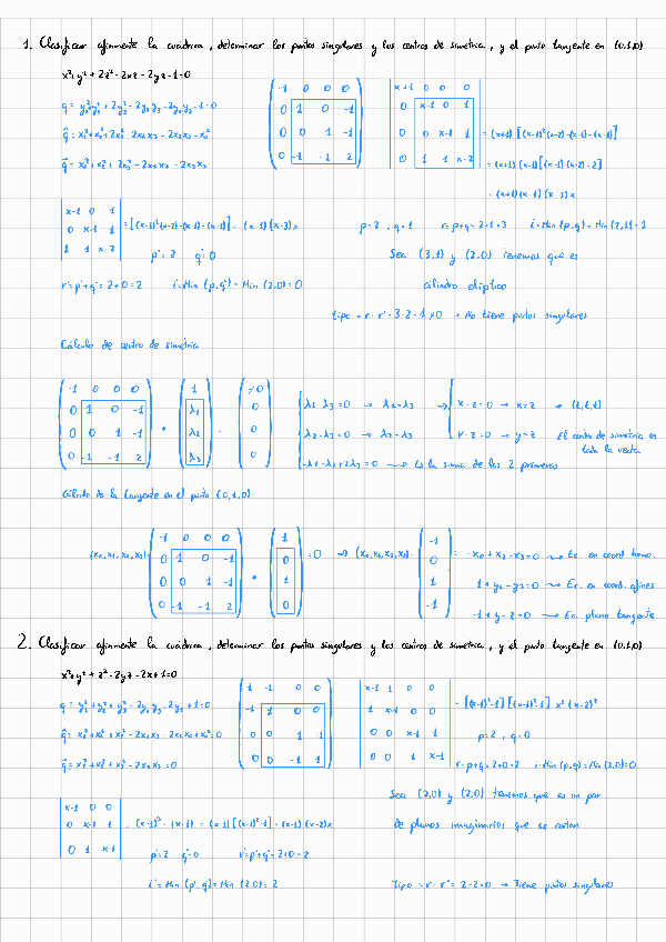 Miniatura del documento Ejercicios de cuádricas afines y cónicas euclídeas.pdf