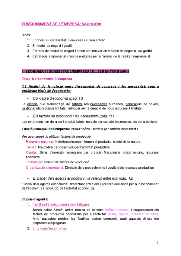 Miniatura del documento FUNCIONAMENT-DE-LEMPRESA-Selectivitat (bloc 1,2).pdf