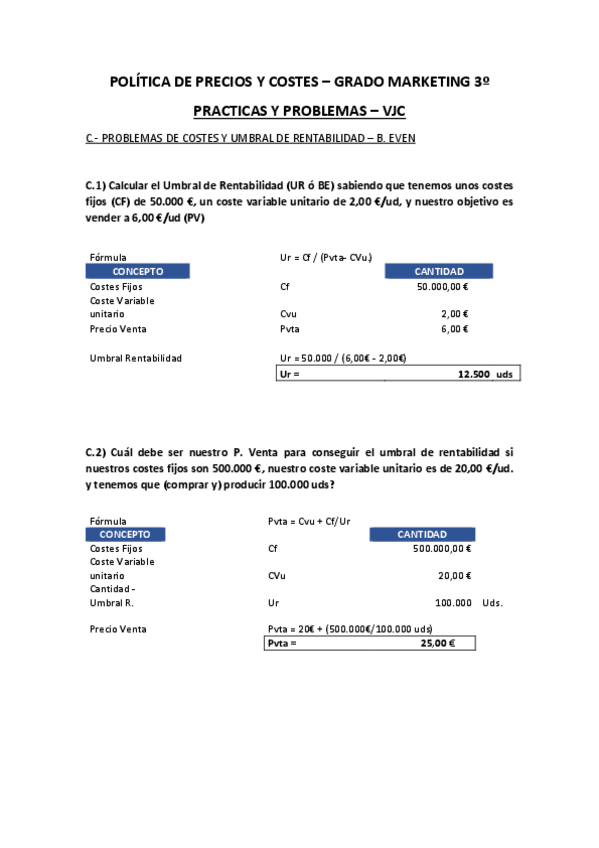 Miniatura del documento PROBLEMAS-DE-PRECIOS-260224-UMBRAL-RENTABILIDAD-con-soluciones.pdf