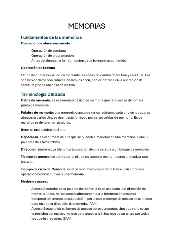 Miniatura del documento Teoria-Memorias-Resumida.pdf