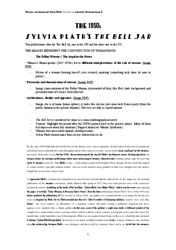 Miniatura del documento Sylvia-Plaths-The-Bell-Jar-Womans-movement.pdf