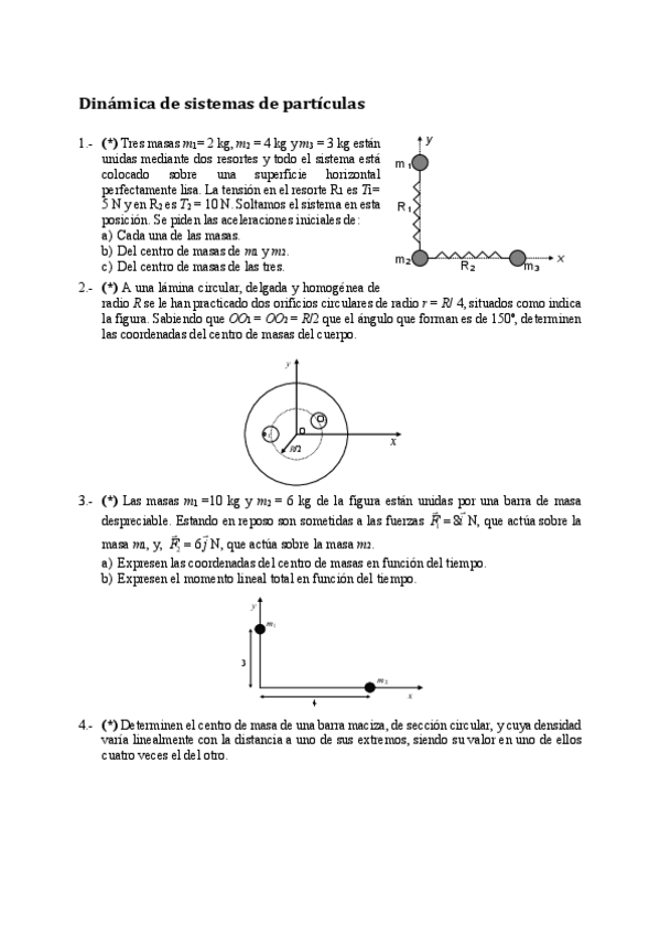 Miniatura del documento RelacionTema5 Dinamica Sistema Particulas.pdf