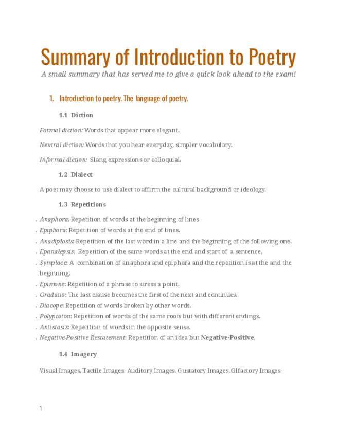 Miniatura del documento Summary-of-Introduction-to-Poetry.pdf