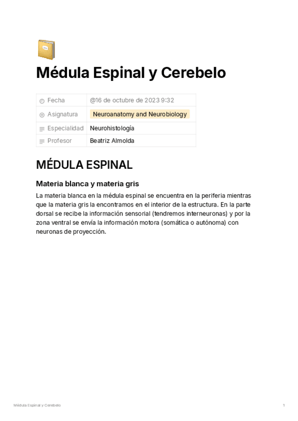 Miniatura del documento Medula-Espinal-y-Cerebelo-67ef6501d4884489aa12a953fe6e3b1c.pdf
