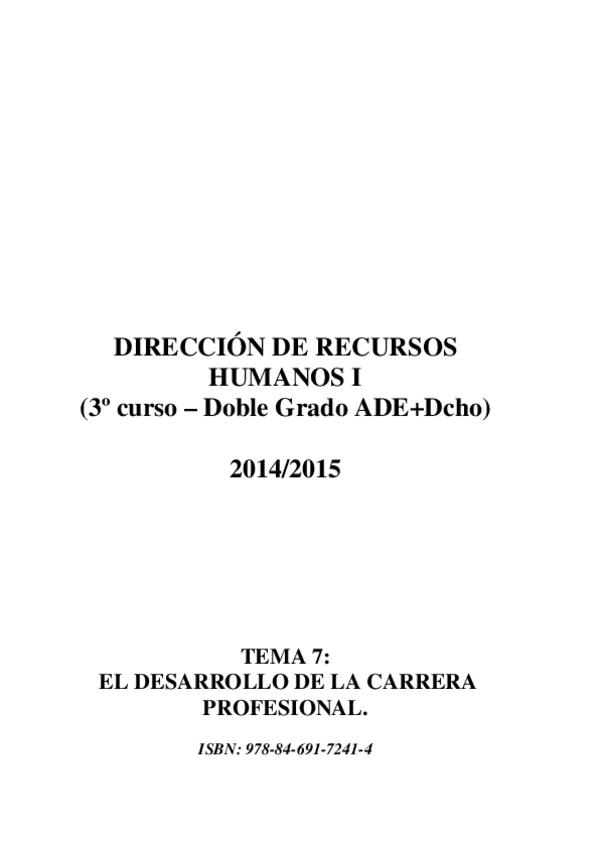 Miniatura del documento TEMA 7 DRHI. EL DESARROLLO DE LA CARRERA PROFESIONAL(1).pdf