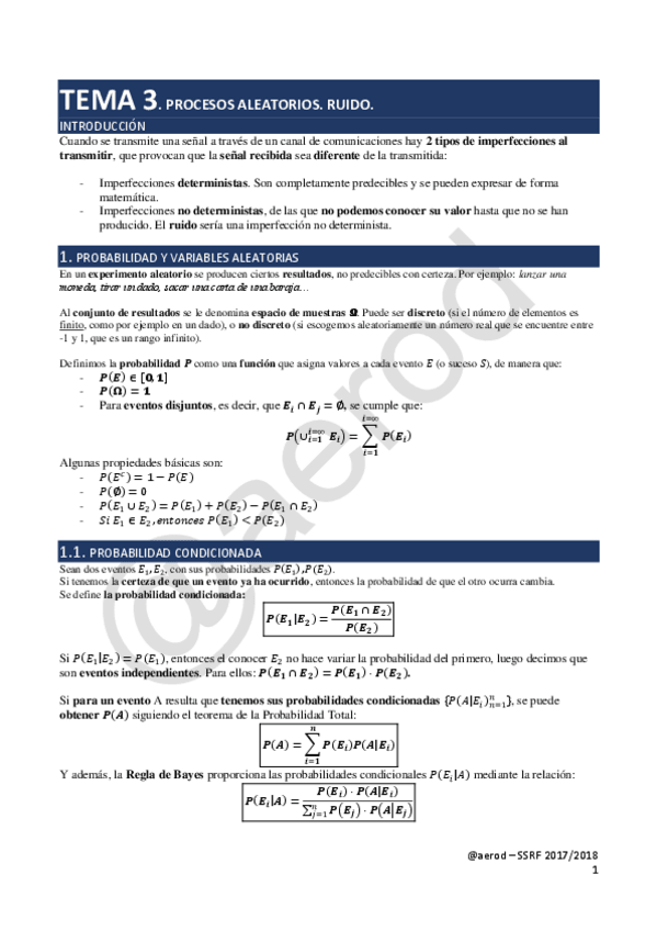 Miniatura del documento TEMA 3. PROCESOS ALEATORIOS. RUIDO.pdf
