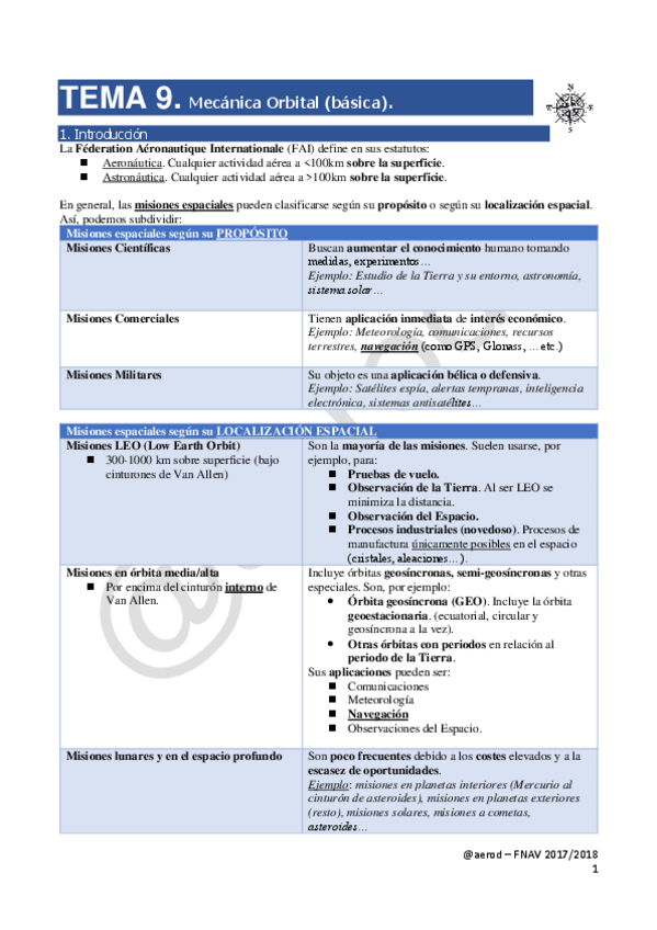 Miniatura del documento TEMA 9. Mecánica Orbital Básica.pdf