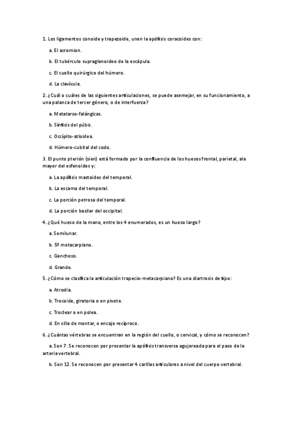 Miniatura del documento Preguntas anatomía examen 1.pdf