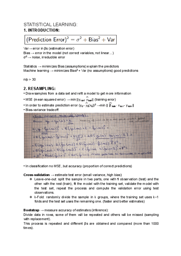 Miniatura del documento STATISTICAL-LEARNING-SUMMARY.pdf