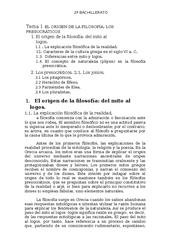 Miniatura del documento Tema1ELORIGENDELAFILOSOFIA.LOSPRESOCRATICOS.docx