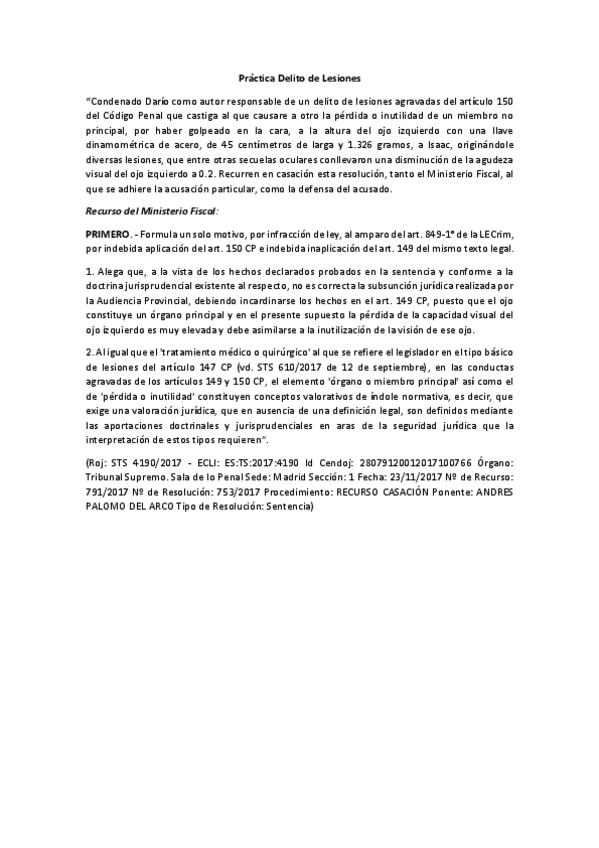 Miniatura del documento Practica 2 delito de lesiones.pdf
