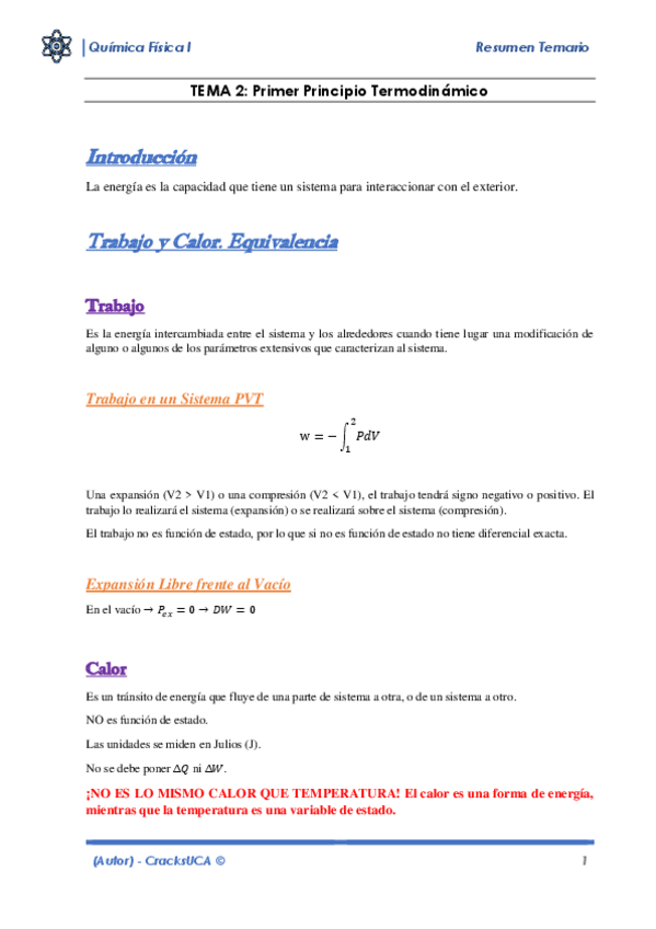 Miniatura del documento Tema 2 1ª Ley Termodinámica.pdf