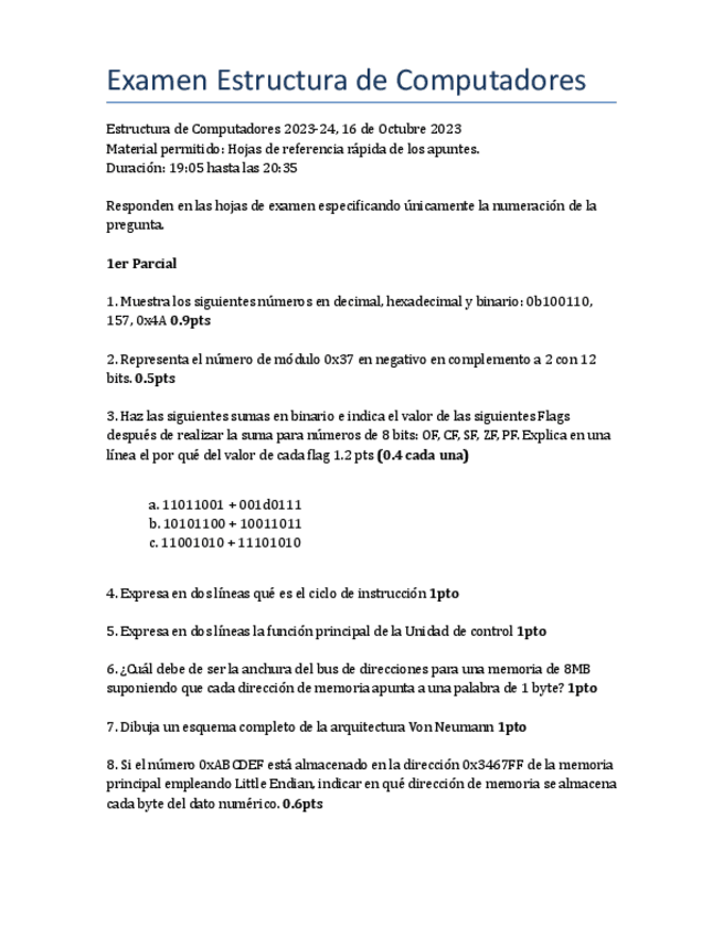 Miniatura del documento Examen-PARCIAL-EstructuraComputadores-202324.docx.pdf