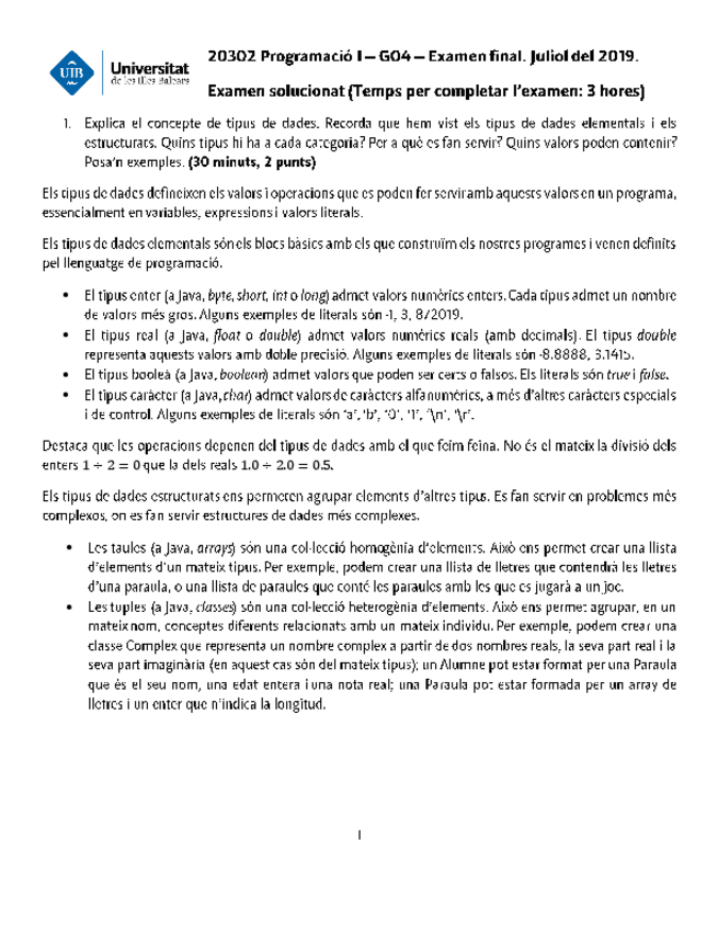 Miniatura del documento Recu 2018-19. Programación I (con soluciones).pdf