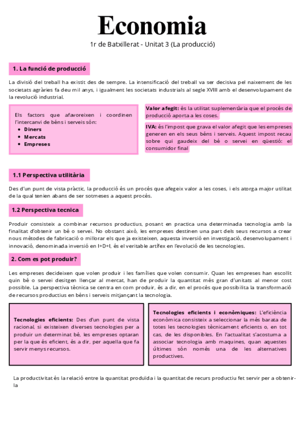 Miniatura del documento Economia-tema-3, La-funcio de produccio, Com es pot-produir, Costos, ingressos i beneficis.pdf