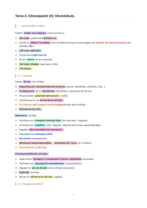 Miniatura del documento Tema-4.-Citoesquelet-II-Microtubuls..pdf
