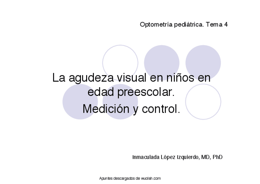 Miniatura del documento Tema 4. Agudeza visual en los niños en edad preescolar.pdf