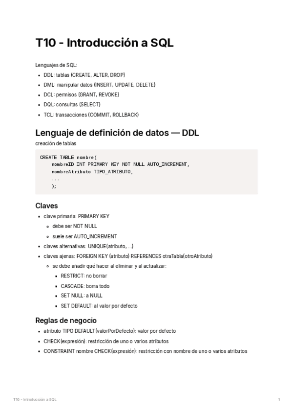 Miniatura del documento T10 - Introducción a SQL.pdf