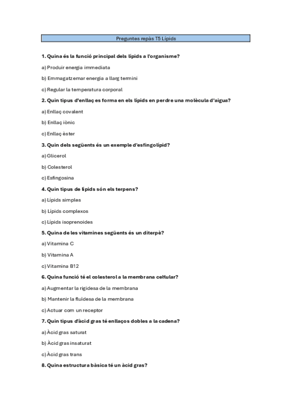 Miniatura del documento T5-15-preguntes-Test-repas-Lipids.pdf