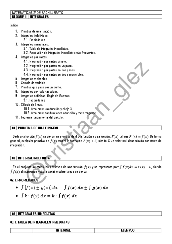 Miniatura del documento cristiaanglez-MATEMATICAS-BLOQUE-II.-INTEGRALES.-PDF.pdf