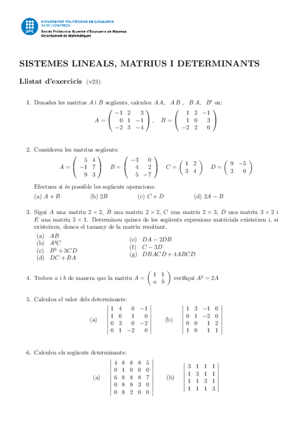 Miniatura del documento Exercicis-de-sistemes-lineals-matrius-i-determinants.pdf