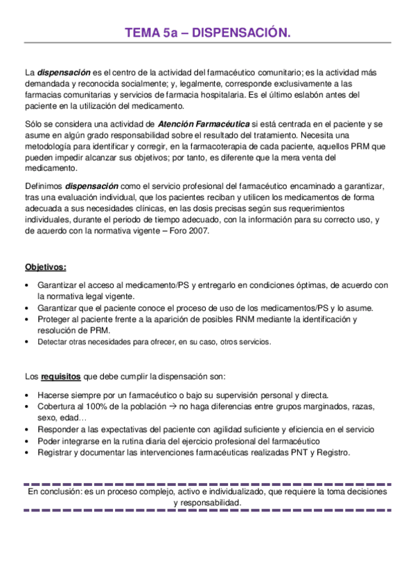 Miniatura del documento TEMA 5a - DISPENSACIÓN.pdf