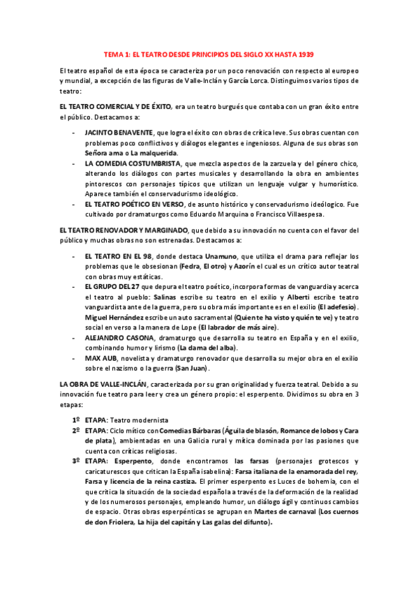 Miniatura del documento LITERATURAL TEATRO DESDE PRINCIPIOS DEL SIGLO XX HASTA 1939.pdf
