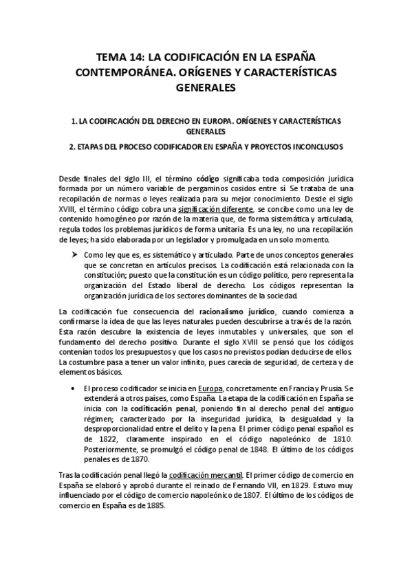 Miniatura del documento TEMA-14-Codificacion-en-la-Espana-Contemporanea.-Origenes-y-Caracteristicas-Generales.pdf