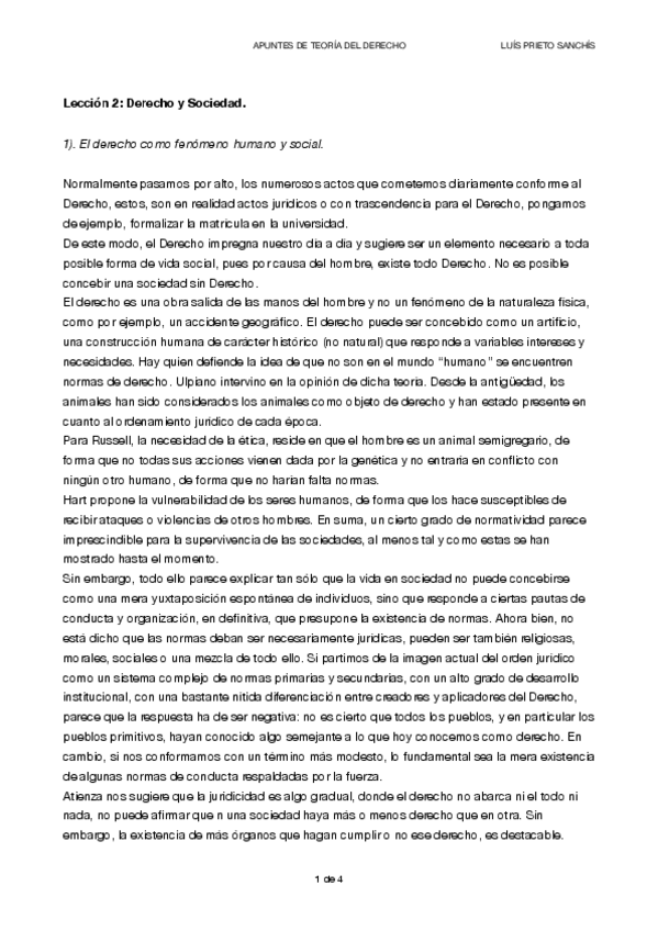 Miniatura del documento Lección 2 - Teoría del derecho.pdf