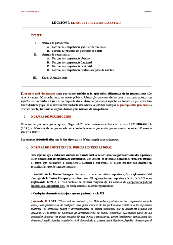 Miniatura del documento Derecho-Procesal-I.-LECCION-7.pdf