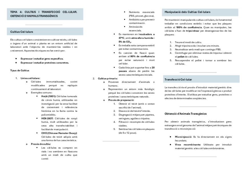 Miniatura del documento Resum-T4.-Cultius-i-transfeccio-cellular.-obtencio-danimals-transgenics.pdf