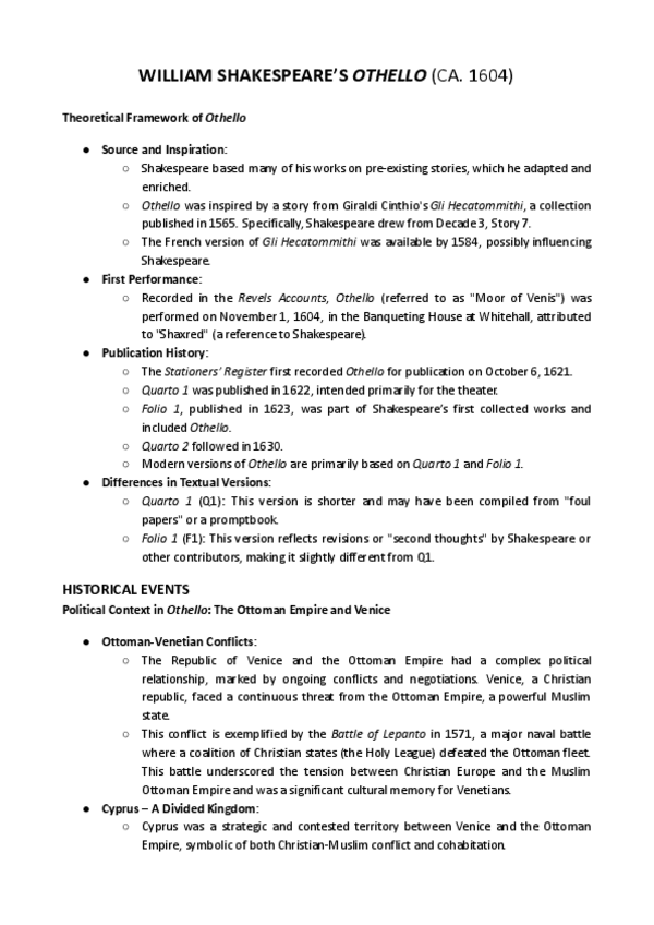 Miniatura del documento OTHELLO-WILLIAM-SHAKESPEARES-class-notes-2.pdf