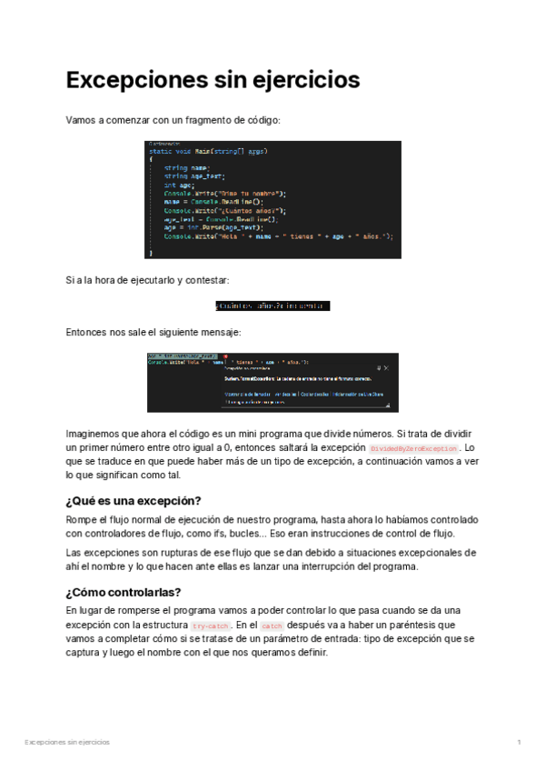 Miniatura del documento Excepciones-sin-ejercicios.pdf