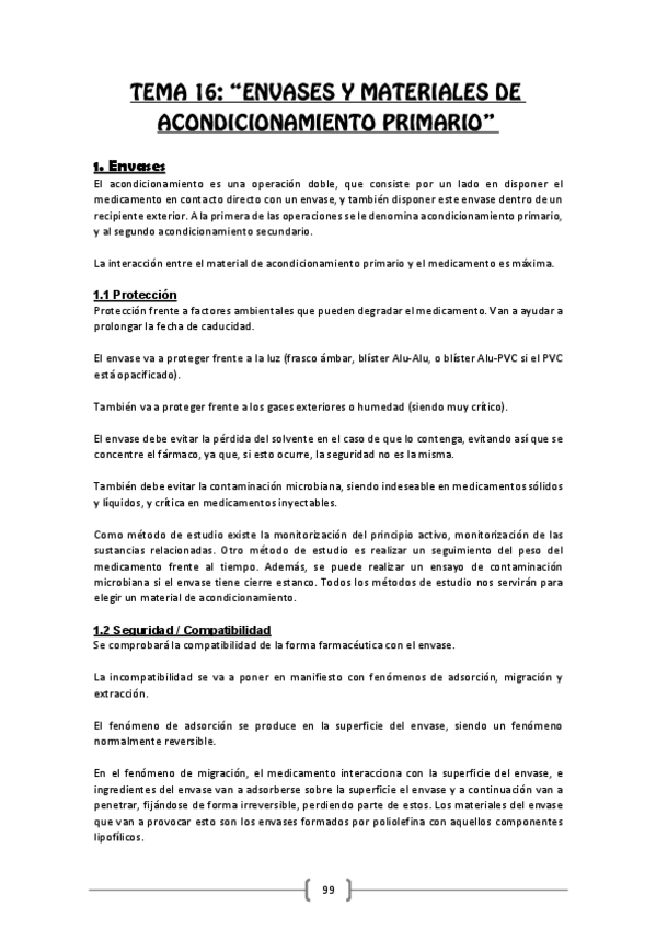 Miniatura del documento Tema 16 (Envases y material de acodicionamiento primario).pdf