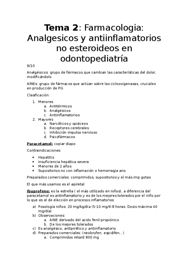 Miniatura del documento ANALGESICOS Y AINES EN ODONTOPEDIATRIA.docx