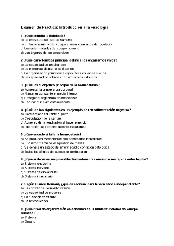 Miniatura del documento Examen Tema 1 Introduccion a Fisiologia.pdf