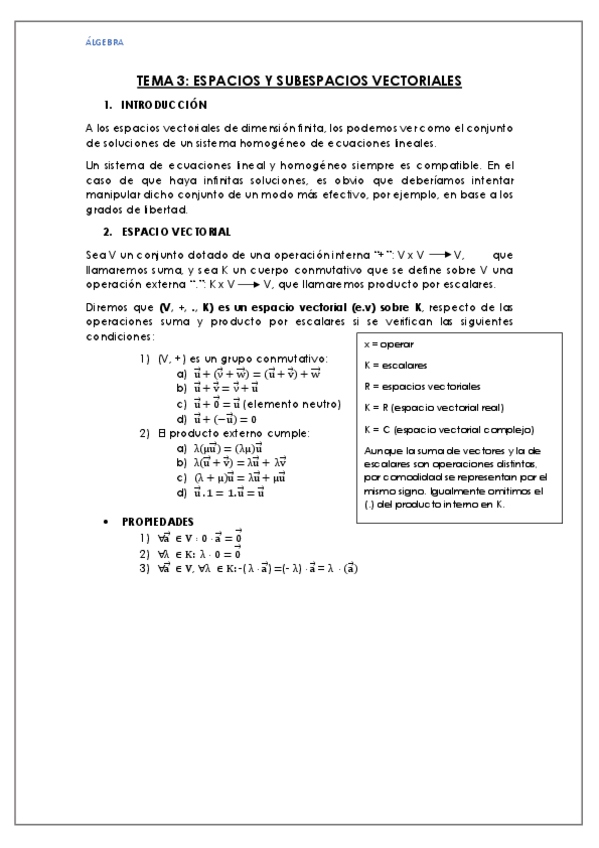 Miniatura del documento APUNTES TEMA 4 ESPACIOS Y SUBESPACIOS VECTORIALES.pdf