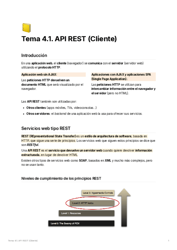 Miniatura del documento Apuntes - Tema 4.1. API-REST - Cliente.pdf