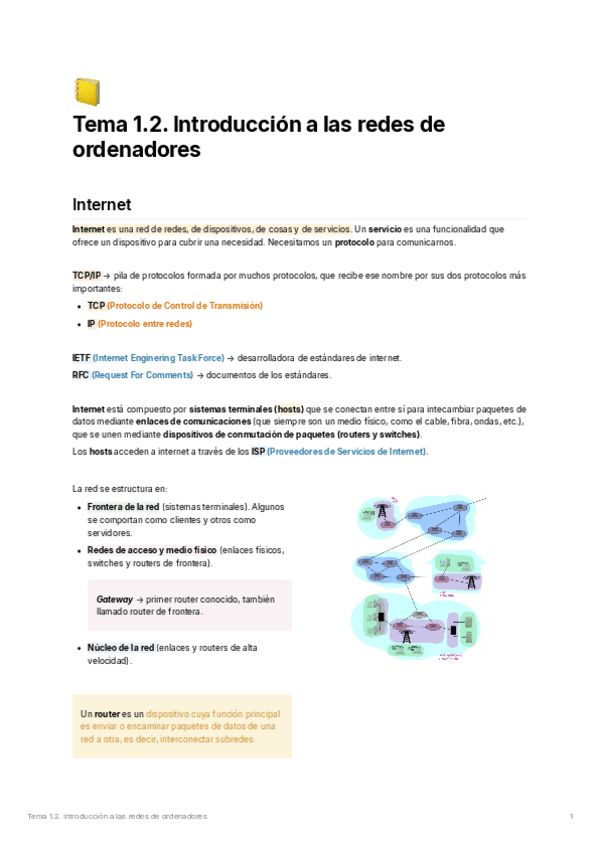 Miniatura del documento Apuntes - Tema 1.2. Introducción a las redes de ordenadores.pdf