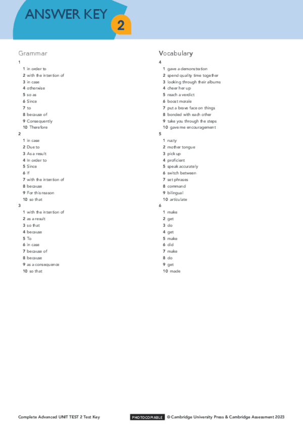 Miniatura del documento Unit-Test-2-Key-C1-ADVANCED.pdf