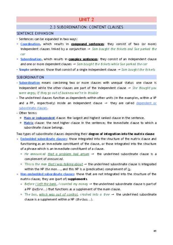 Miniatura del documento Unit 2 (2.3) - Syntax.pdf
