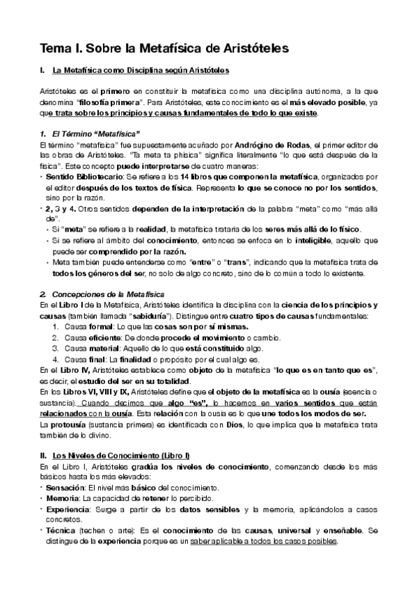 Miniatura del documento Tema-I.-Metafisica-de-Aristoteles-Apuntes-completos.pdf