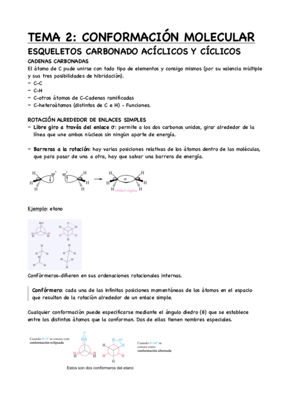 Miniatura del documento TEMA-2-CONFORMACION-MOLECULAR.pdf