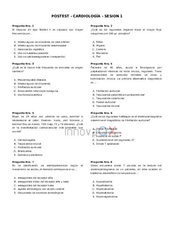 Miniatura del documento Post-Test-1-Cardiologia.pdf