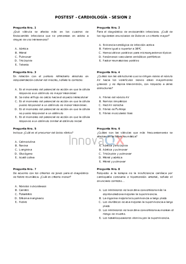 Miniatura del documento Post-Test-2-Cardiologia.pdf