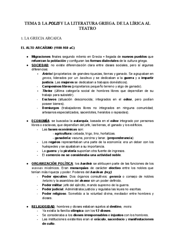 Miniatura del documento Cultura Clásica Tema 2.pdf