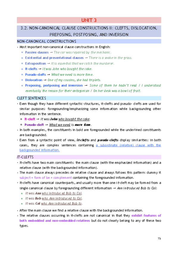 Miniatura del documento Unit 3 (3.2) - Syntax.pdf