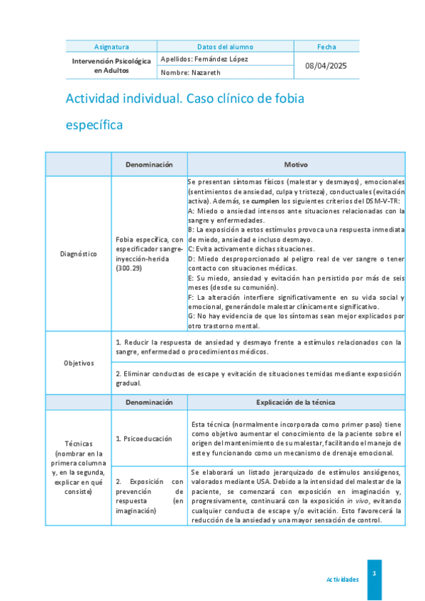 Miniatura del documento Actividad 1 individual. Caso clínico de fobia específica.pdf